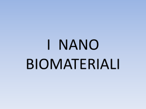 i biomateriali - Scienza Attiva