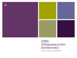 COSA COmputing on SoC Architectures