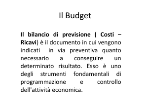 Il Budget