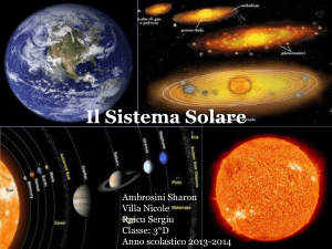 Il Sistema Solare di Villa Nicole, Raicu Sergiu della 3D