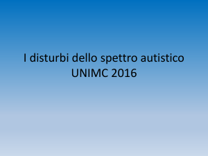 I disturbi dello spettro autistico