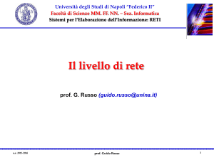 Diapositiva 1 - Docenti.unina - Università degli Studi di Napoli