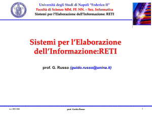 Diapositiva 1 - Docenti.unina - Università degli Studi di Napoli