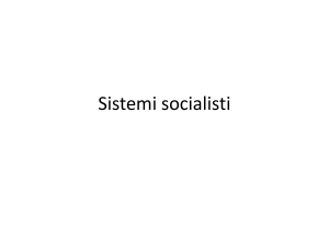 Sistemi socialisti