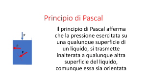principio di Pascal e legge di Stevino ppt