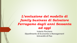 L*evoluzione del modello di family business di Salvatore Ferragamo