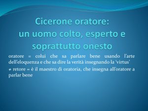 Cicerone oratore (slide)