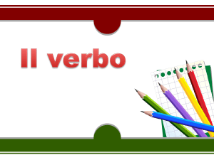 Il verbo - letteraturaestoria