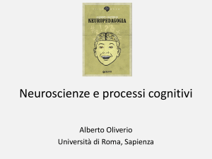 Oliverio Neuroscienze e processi cognitivi