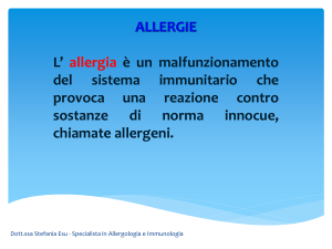 Le Allergie