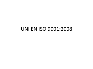 ISO 9001 - Docenti.unina