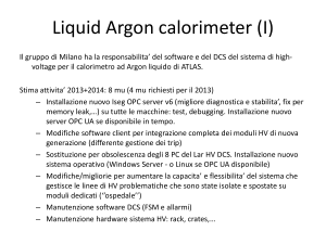 Liquid Argon calorimeter