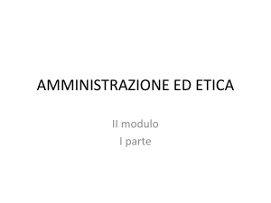 ETICA PUBBLICA - I blog di Unica