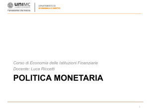 Politica monetaria