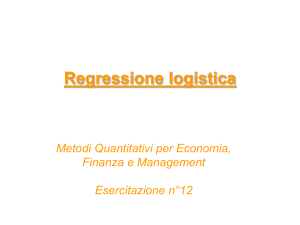 Modello di regressione logistica