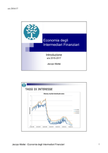 Economia degli Intermediari Finanziari
