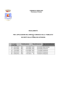 Regolamento imposta pubblicità 2013