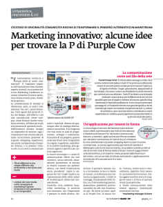 Marketing innovativo: alcune idee per trovare la P di Purple Cow