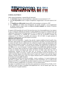 SCHEMA ELETTRICO Nello schema distinguiamo i seguenti blocchi