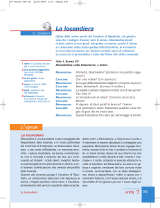 La locandiera - Mondadori Education
