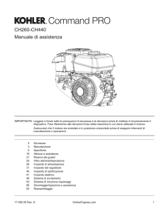 CH260-CH440 Manuale di assistenza