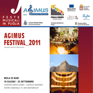 agimus festival_2011 - Viaggiare in Puglia