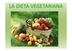 la dieta vegetariana - Liceo Scientifico Francesco D`Assisi