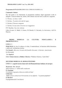 Programmi 5F - Liceo Scientifico Statale Vito Volterra