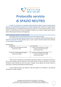 Protocollo servizio di SPAZIO NEUTRO