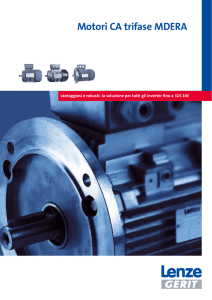 PDF - catalogo dei motori asincroni trifase MDERA