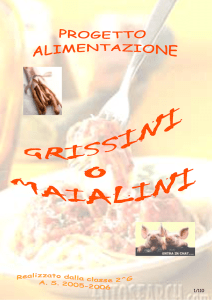 Progetto alimentazione