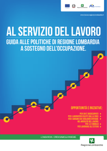 Guida alle politiche di Regione Lombardia a sostegno dell