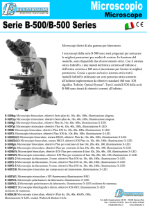 Microscopi diritti di alta gamma per laboratorio I microscopi della