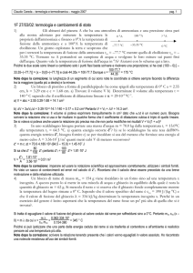 1F 27/03/02: termologia e cambiamenti di stato