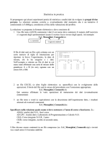 esperimenti pratici