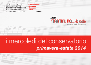 i mercoledì del conservatorio