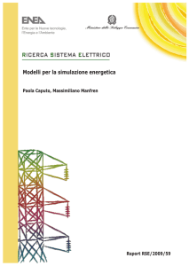 Modelli per la simulazione energetica