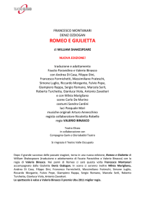 romeo e giulietta - Teatro Stabile Torino