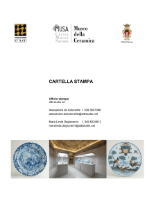 Museo della Ceramica / Cartella Stampa