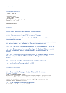 Curriculum Vitae e Bibliografia in formato PDF