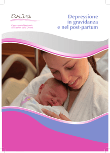 Depressione in gravidanza e nel post-partum