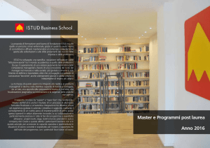 Business School - Provincia di Varese