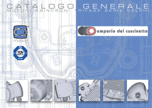 catalogo generale - Emporio del Cuscinetto