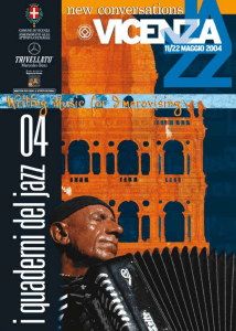 16 maggio - Vicenza Jazz