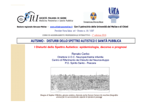 I Disturbi dello Spettro Autistico: epidemiologia, decorso e prognosi