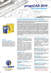 Brochure progeCAD Professional - Fondazione Architetti Firenze