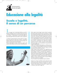 Educazione alla legalità - Rassegna dell`istruzione