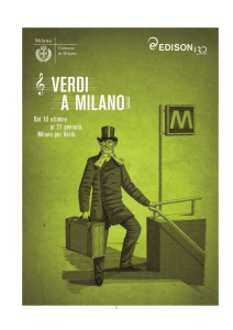 Verdi a Milano - Comune di Milano