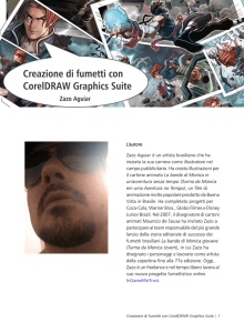 Creazione di fumetti con CorelDRAW Graphics