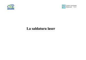 La saldatura laser